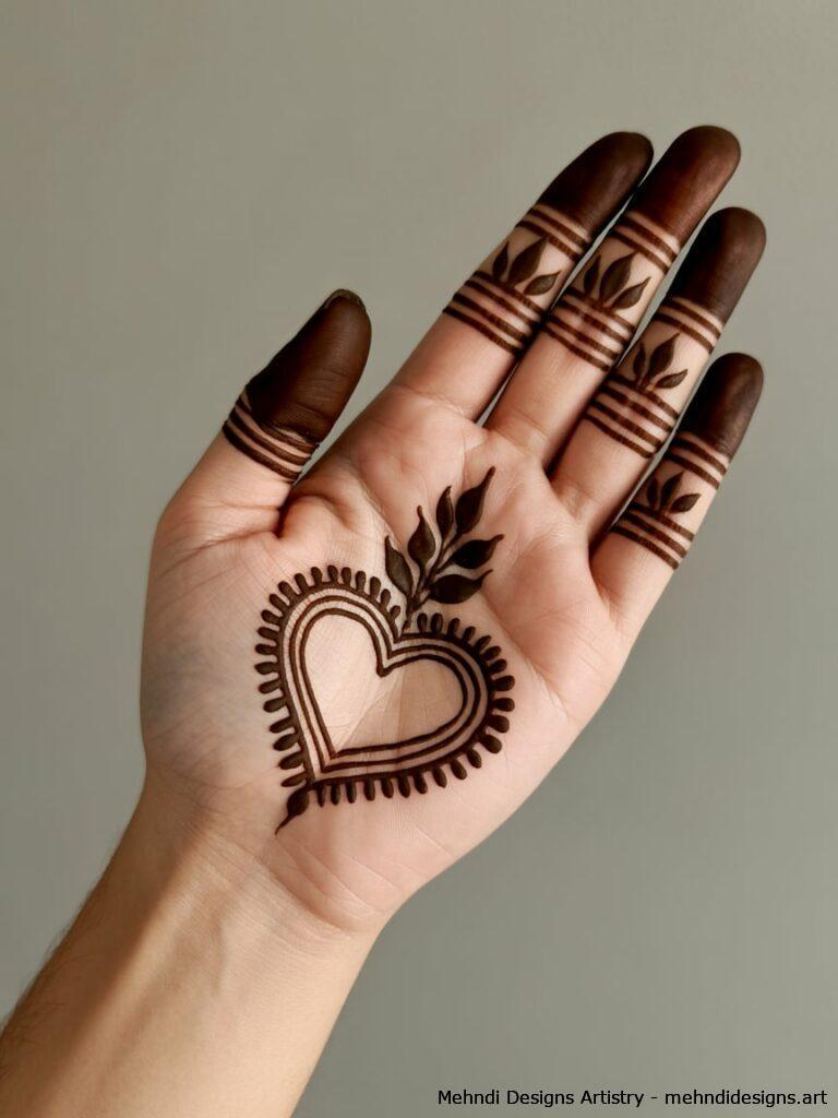 Heart Leaf Motif 3