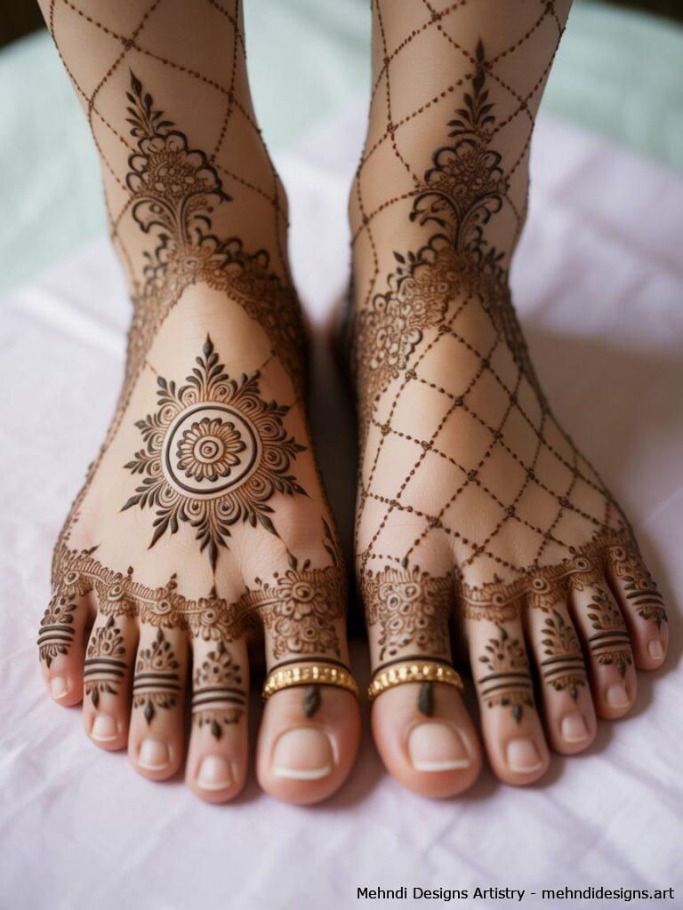 Indian Bridal Mehndi 1
