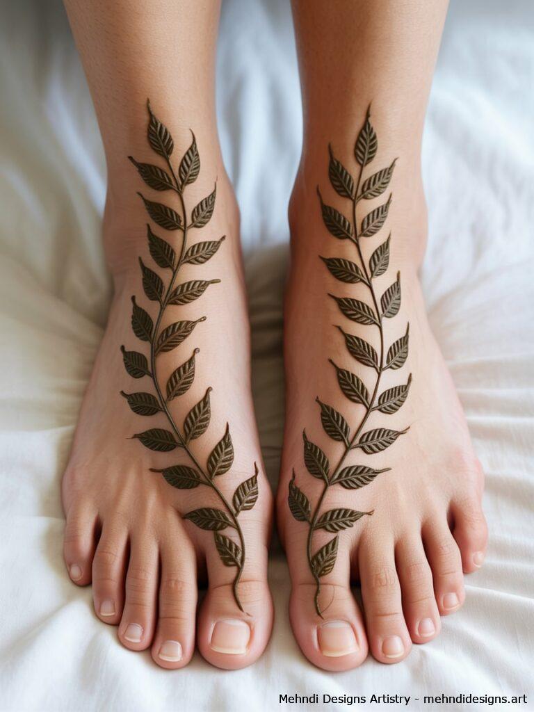 Leaf Trails with Negative Space 1 1