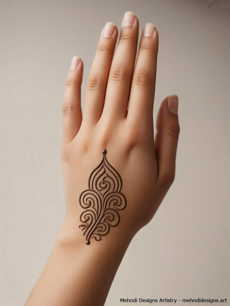 Minimal Arabic Curve 2
