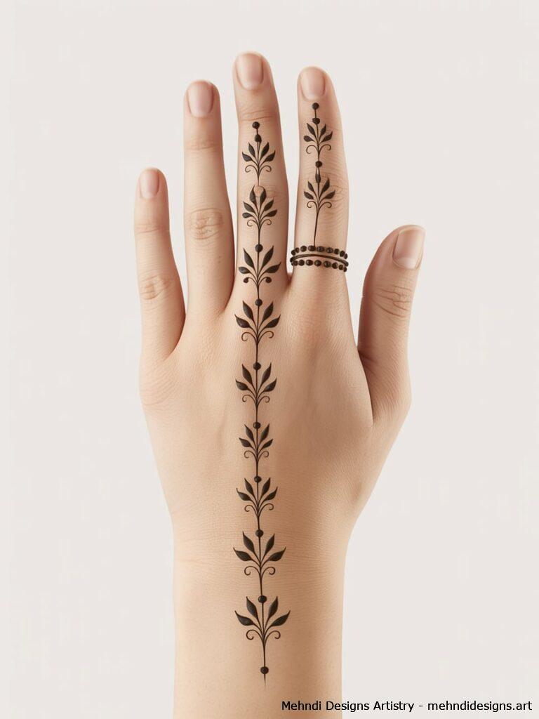 Ring Style Mehndi 1