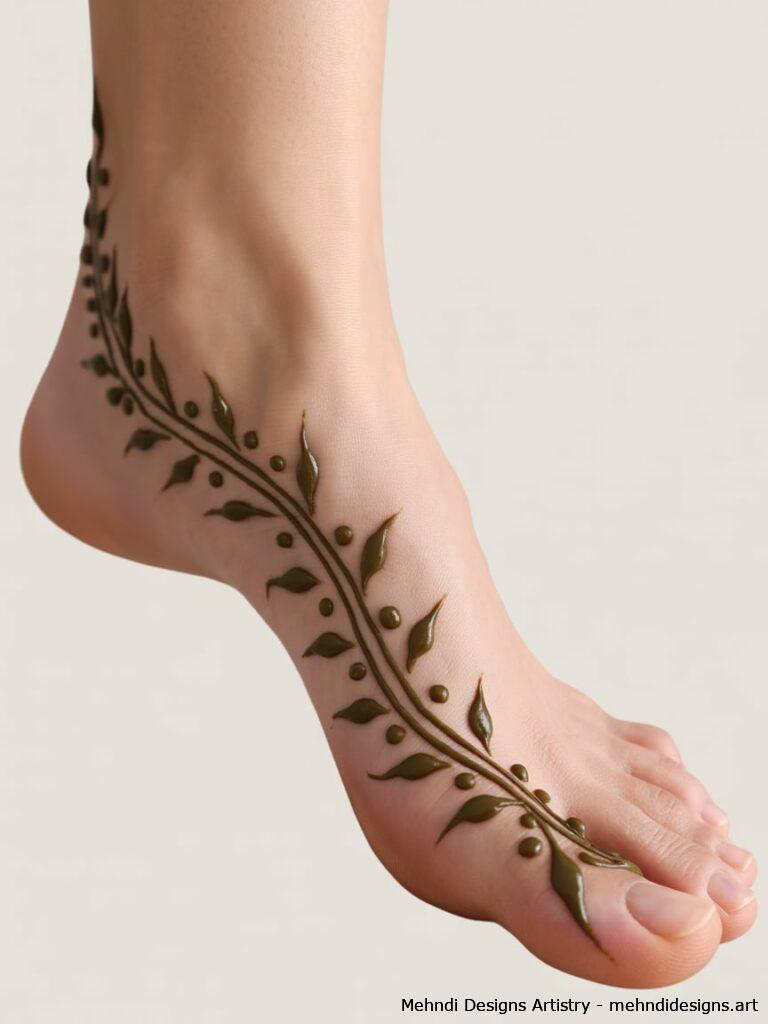 Side Vine Design 4