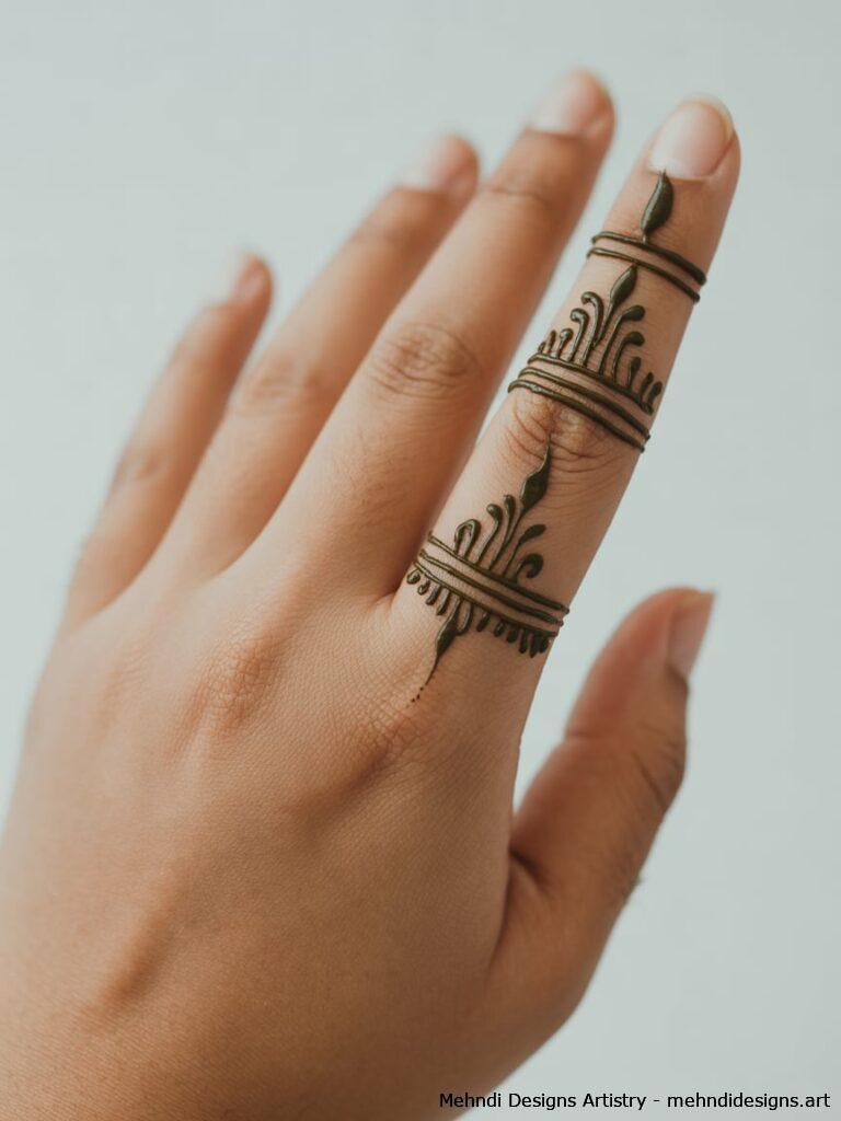 Single Line Finger Bands 1