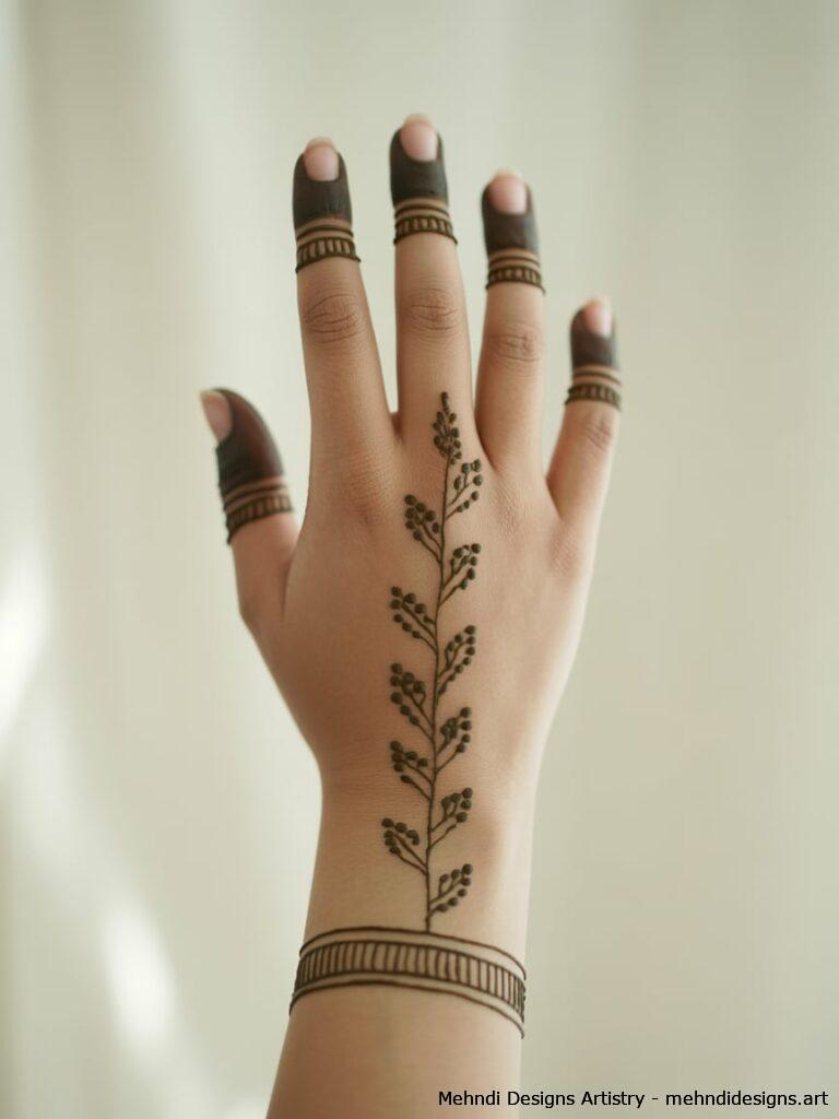 Single Line Finger Bands 2