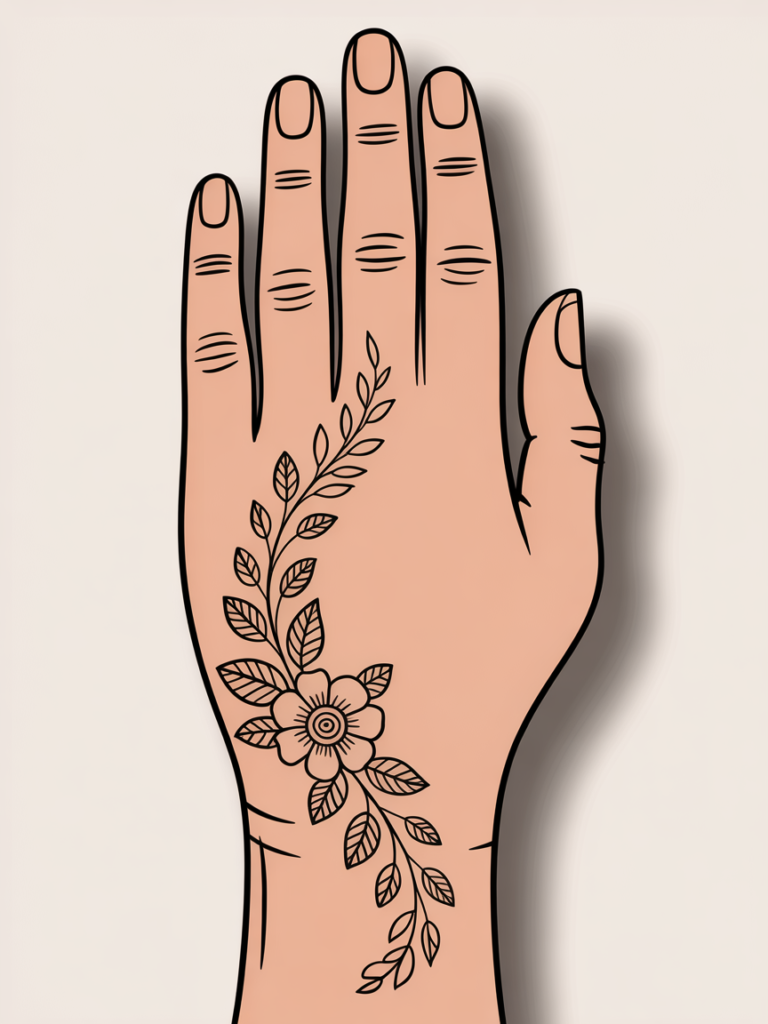 Single Vine Stroke 1