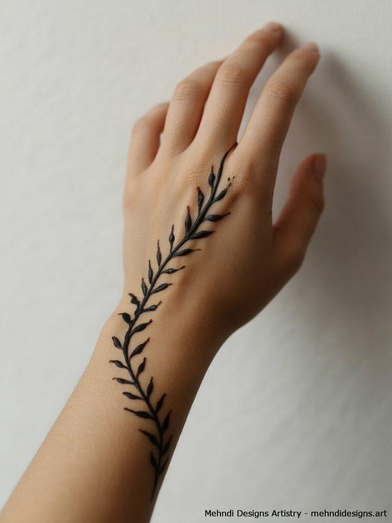 Single Vine Stroke 3