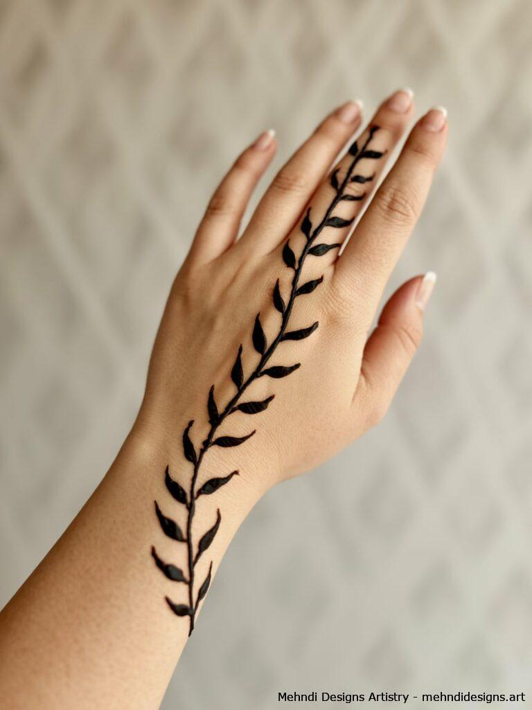 Single Vine Stroke 4