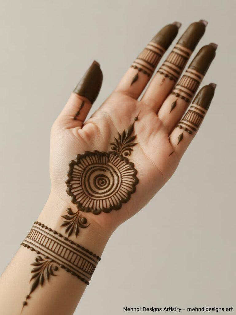 Statement Motif on Palm 2
