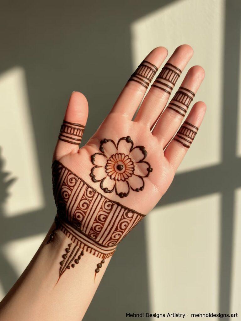 Statement Motif on Palm 3