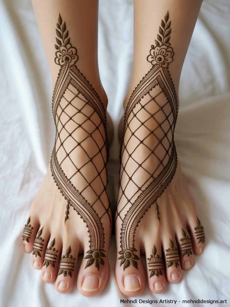 Symmetrical Net Jaali Pattern 4