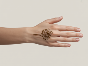 simple mehndi designs for back hands